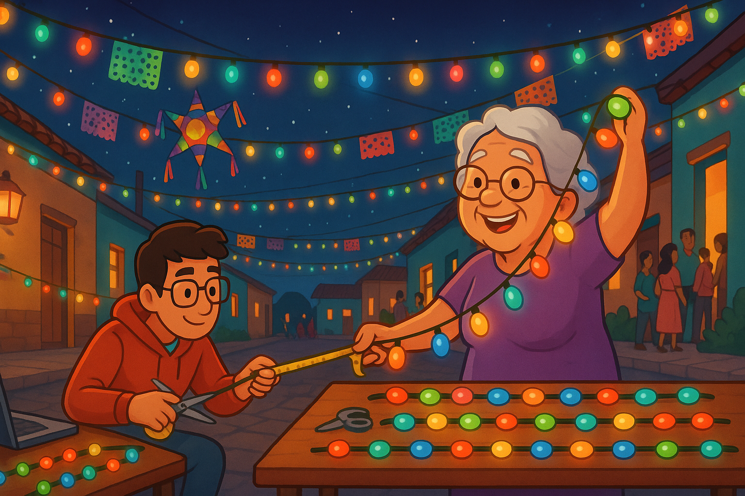Luces de la posada